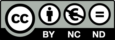 Creative Commons BY-NC-ND licence